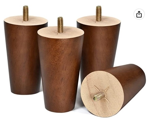 AORYVIC Furniture Legs, 4 Pack, Appears new, Retail 19.99 - Lot 344