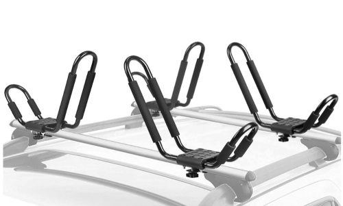 Auto Kayak Rack 4PC, Appears new, Retail 49.99 - Lot 429