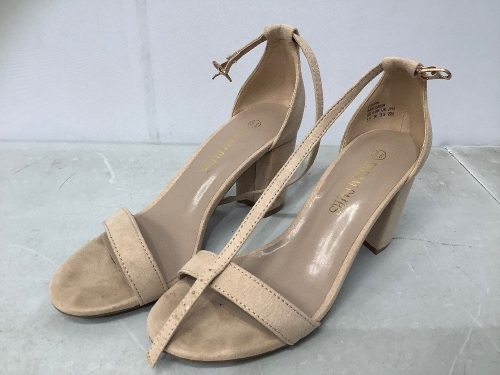 Dream Pairs Womens Chunk Heels, 5.5, Appears new, Retail 31.99 - Lot 516