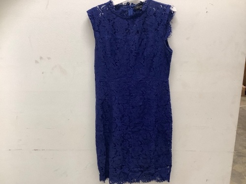 MEROKEETY Women's Sleeveless Lace Cocktail Dress, L, E-Comm Return, Retail 59.99 - Lot 517