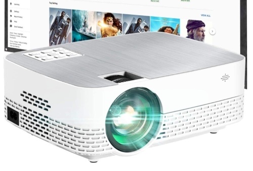 Yefound LED Projector, Untested, Appears New, Retail 73.75 - Lot 121