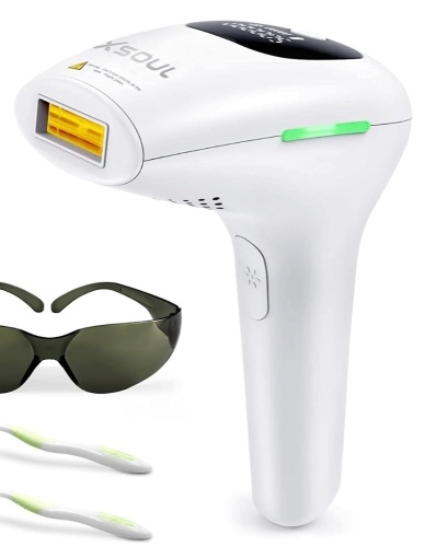 XSOUL At-Home IPL Hair Removal Device, Powers Up, Appears New, Retail 109.99 - Lot 193