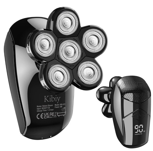 Kibiy Rotary Shaver, Powers Up, Appears new, Retail 53.89 - Lot 241