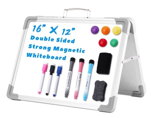 STOBOK Dry Erase Board Double Sided, Appears New, Retail 19.10 - Lot 159