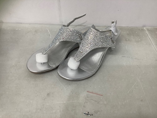 Dream Pairs Womens Low Wedge Dress Sandals, 7.5, Appears new, Retail 45.99 - Lot 214
