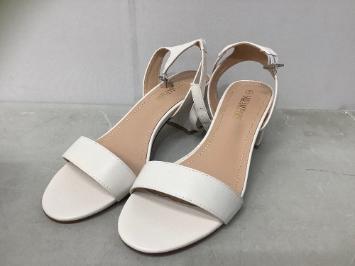 Dream Pairs Womens Chunky Heel Sandals, 9, Appears New, Retail 52.99 - Lot 203