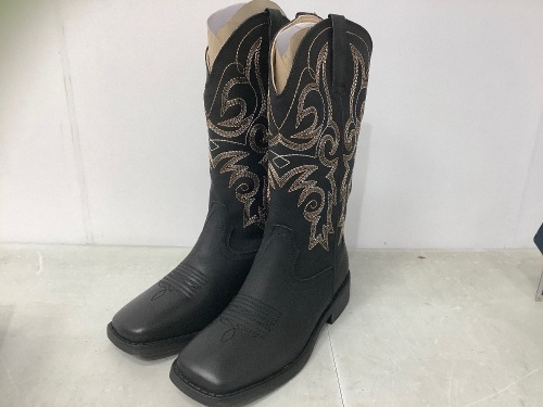Western Boots, Unsure if Mens, Womens or Kids, EU Size 36, Appears New - Lot 92