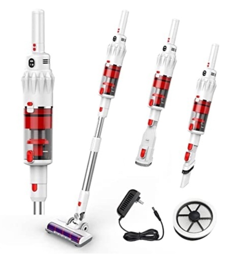 Mogin Cordless Vacuum Cleaner, Untested, E-Comm Return, Retail 199.99 - Lot 148