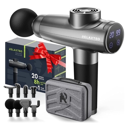 Relaxto Massage Gun, Untested, Appears New, Retail 119.99 - Lot 176