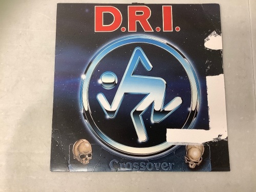 D.R.I. Crossover Vinyl Reocrd, Appears new - Lot 181