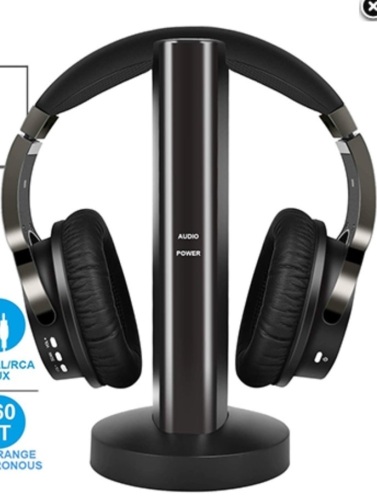 Rybozen Wireless TV Headphones, Untested, Appears New, Retail 99.99 - Lot 443