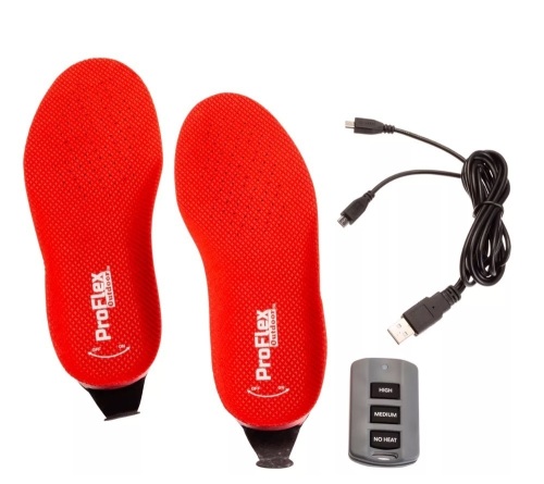 Heat Factory ProFLEX Heated Insoles, XXL, Untested, Appears New, Retail 99.77 - Lot 358