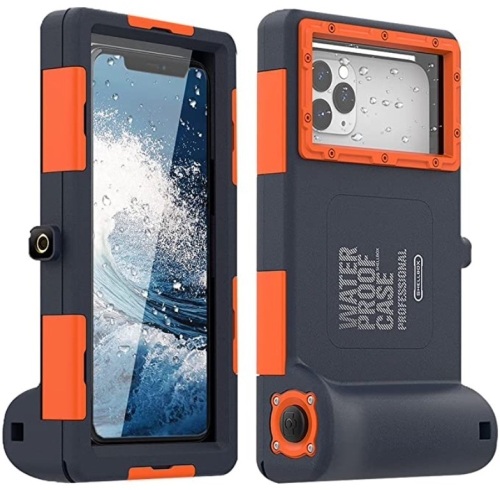 Shellbox Waterproof Phone Case, Appears new, Retail 49.99 - Lot 295