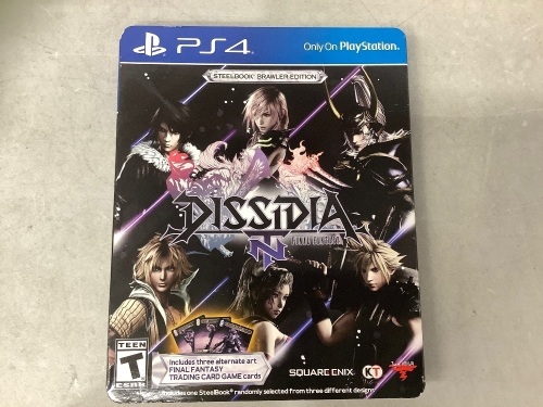 PS4 Dissidia Final Fantasy Game, Appears New - Lot 415