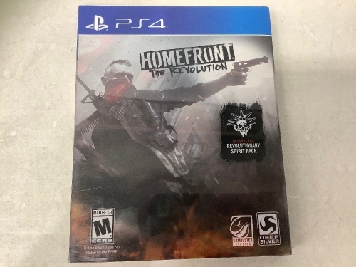 PS4 Homefront The Revolution Game, Appears New - Lot 421