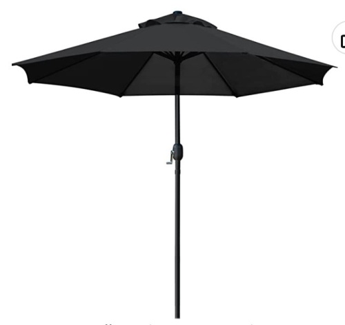 Sunnyglade 9' Patio Umbrella, Appears new, Retail 67.99 - Lot 315