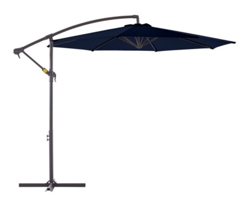 BLUU 10 FT Patio Offset Umbrella, Appears new, Retail 149.00 - Lot 69