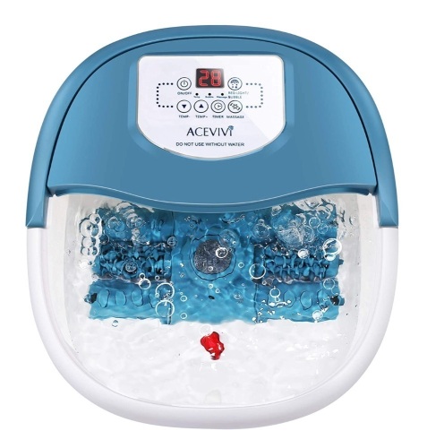 Acevivi Foot Spa Massager, Powers Up, Appears New, Retail 108.69 - Lot 364