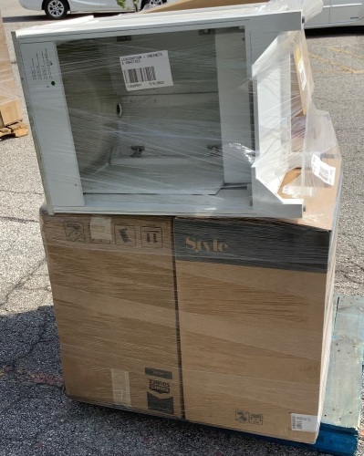 Pallet of Uninspected Bathroom Componets - Lot 133A