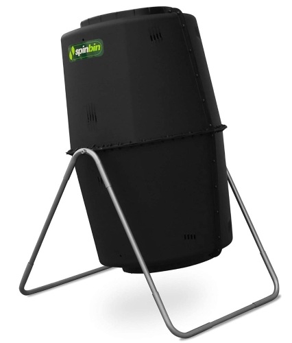 Rotating Garden Composter Bin, Appears new, Retail 169.99 - Lot 526