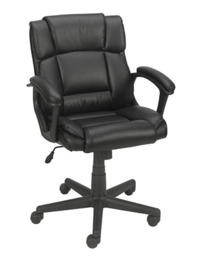 Montessa II Luxura Faux Leather Desk Chair, Appears New, Retail 149.99 - Lot 248