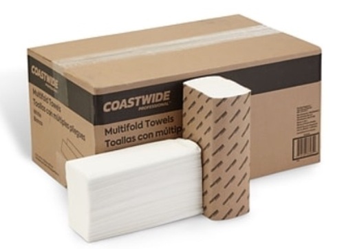 Coastwide Multifold Paper Towels, 14 in the box, E-Comm Return, Retail 31.99 - Lot 546