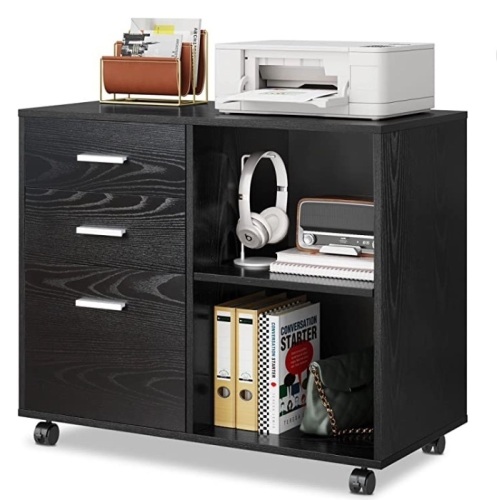 DEVAISE 3-Drawer Wood Cabinet, E-Comm Return, Retail 119.99 - Lot 383