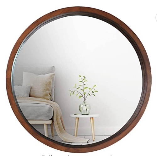30" Round Mirror, Appears New, Retail 127.99 - Lot 498