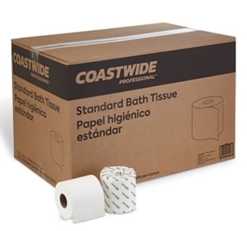 Coastwide Standard Toilet Paper, 96 Rolls, Appears new, Retail 69.99 - Lot 268