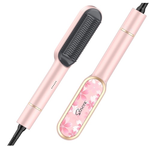 Susenc Hair Straightening Brush, Powers Up, E-Comm Return, Retail 49.98 - Lot 307