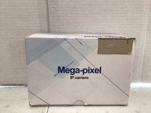 Mega-Pixel IP Camera, Untested, E-Comm Return - Lot 194