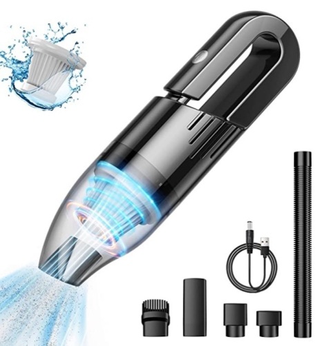 UPFOX Handheld Vacuum Cleaner, Powers Up, Appears New, Retail 24.99 - Lot 242