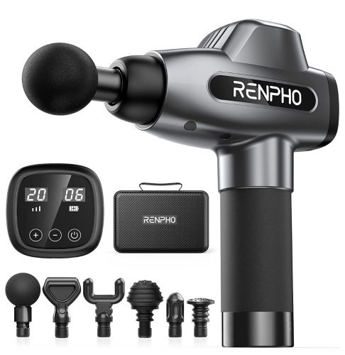 RENPHO Massage Gun, Powers Up, Appears new, Retail 98.00 - Lot 89