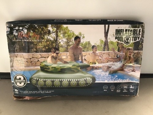Float Joy Deluxe Summer Essentials, Inflatable Pool Toy, Like New, Retail - $78.99