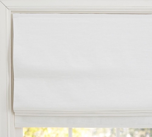 Pottery Barn, White, Emery Shade, Like New, Retail -$299