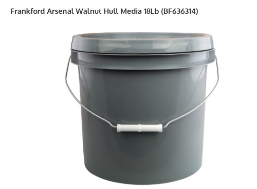 Frankford, Arsenal, Walnut Hull Media, 18LB, BF636314, New, Retail - $43