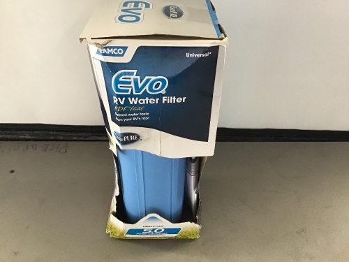 Camco, Evo, RV Water Filter, KDF/GAC, Like New, Retail - $63.87