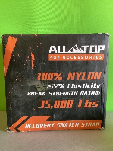 AllTop, Recovery Strap, 35,000LBS, Like New, Retail - $65.98
