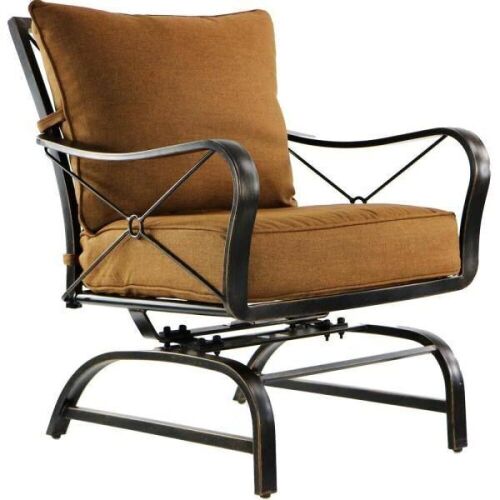 Summer Nights Cushion Platform Steel Rocker - Lot 59