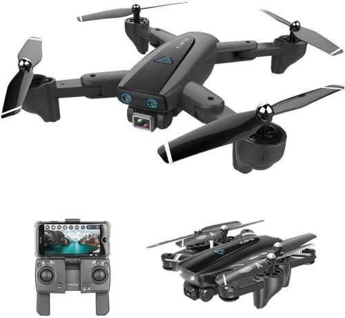 S167 Foldable GPS FPV Drone with 4K Camera Live Video for Beginners - Lot 185