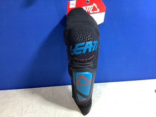 Leatt 3DF Hybrid EXT Knee & Shin Guard, L/XL - Lot 276