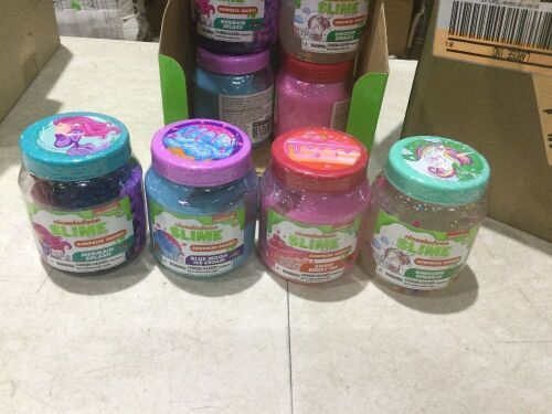 Case of (12) Nickelodeon Slime Surprise Jars - Assortment May Vary  - Lot 512