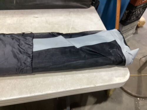 Elevated Cooling Dog Bed, Outdoor Pet Cot w/ Canopy, Carry Bag - 48in - Lot 1063