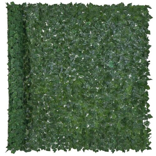 Outdoor Faux Ivy Privacy Screen Fence, 96" x 72"  - Lot 411