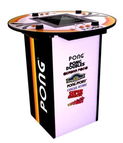 Arcade1Up Pong Pub Table 8-in-1 4 Player - Lot 49
