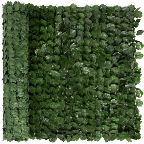 Outdoor Faux Ivy Privacy Screen Fence, 96" x 72"  - Lot 1175