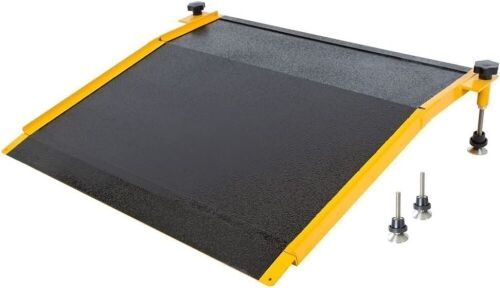 Adjustable Threshold Ramps Aluminum Non-Skid Wheelchair Ramp for Door - Lot 328
