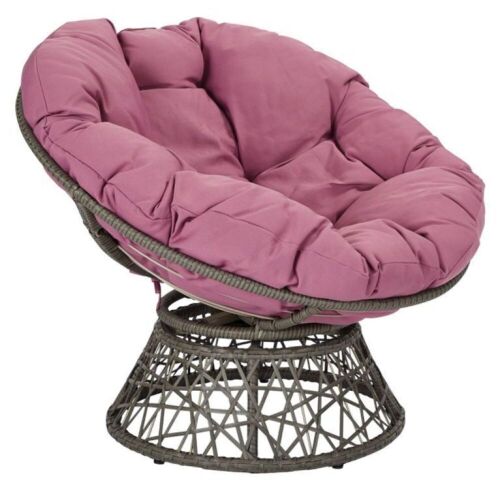 OSP Home Furnishings Papasan Chair  - Lot 373