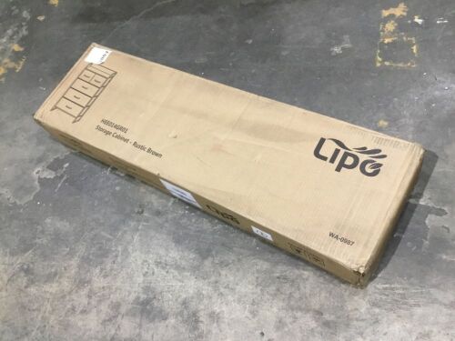 Lipo Storage Cabinet Rustic Brown  - Lot 356
