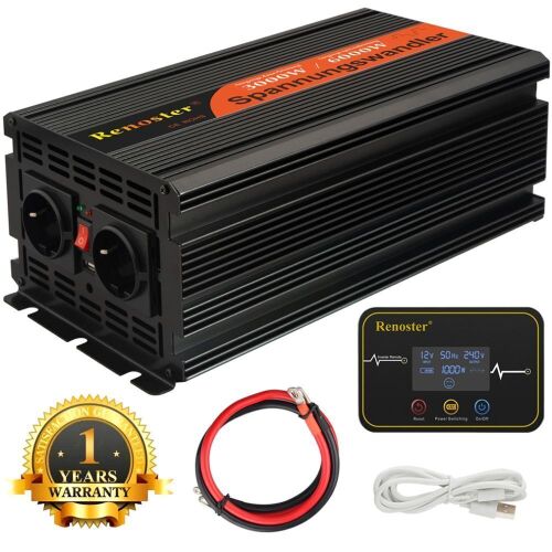 Renoster Wireless Power Inverter 3000/6000W - Lot 177